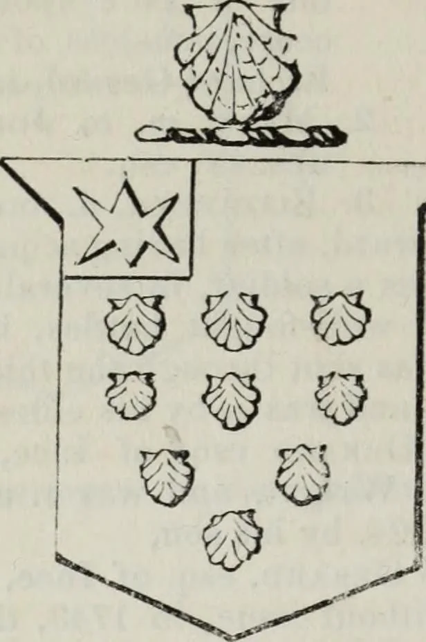 An illustration from A genealogical and heraldic history of the commoners of Great Britain and Ireland enjoying territorial possessions or high official rank, but uninvested with heritable honours, 1836, leaf 308