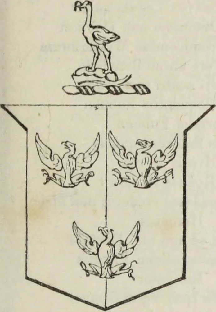 An illustration from A genealogical and heraldic history of the commoners of Great Britain and Ireland enjoying territorial possessions or high official rank, but uninvested with heritable honours, 1836, leaf 31