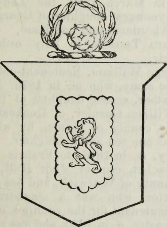 An illustration from A genealogical and heraldic history of the commoners of Great Britain and Ireland enjoying territorial possessions or high official rank, but uninvested with heritable honours, 1836, leaf 311