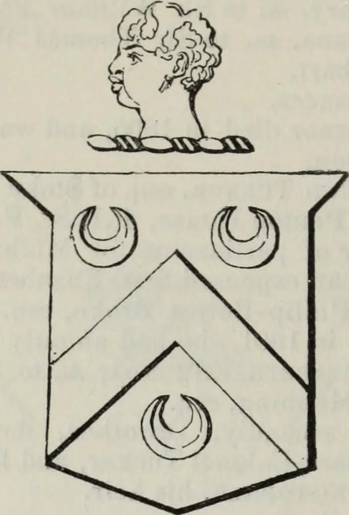 An illustration from A genealogical and heraldic history of the commoners of Great Britain and Ireland enjoying territorial possessions or high official rank, but uninvested with heritable honours, 1836, leaf 330