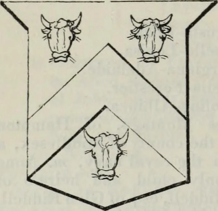 An illustration from A genealogical and heraldic history of the commoners of Great Britain and Ireland enjoying territorial possessions or high official rank, but uninvested with heritable honours, 1836, leaf 340