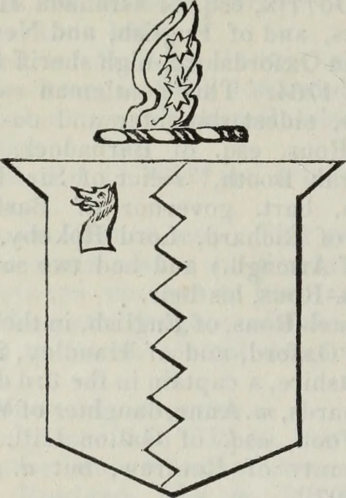 An illustration from A genealogical and heraldic history of the commoners of Great Britain and Ireland enjoying territorial possessions or high official rank, but uninvested with heritable honours, 1836, leaf 388