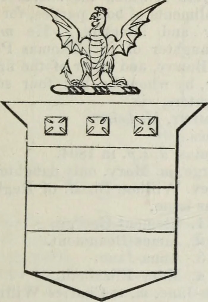 An illustration from A genealogical and heraldic history of the commoners of Great Britain and Ireland enjoying territorial possessions or high official rank, but uninvested with heritable honours, 1836, leaf 389