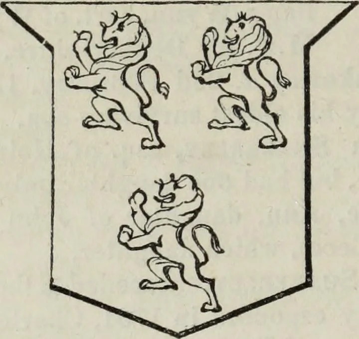 An illustration from A genealogical and heraldic history of the commoners of Great Britain and Ireland enjoying territorial possessions or high official rank, but uninvested with heritable honours, 1836, leaf 40