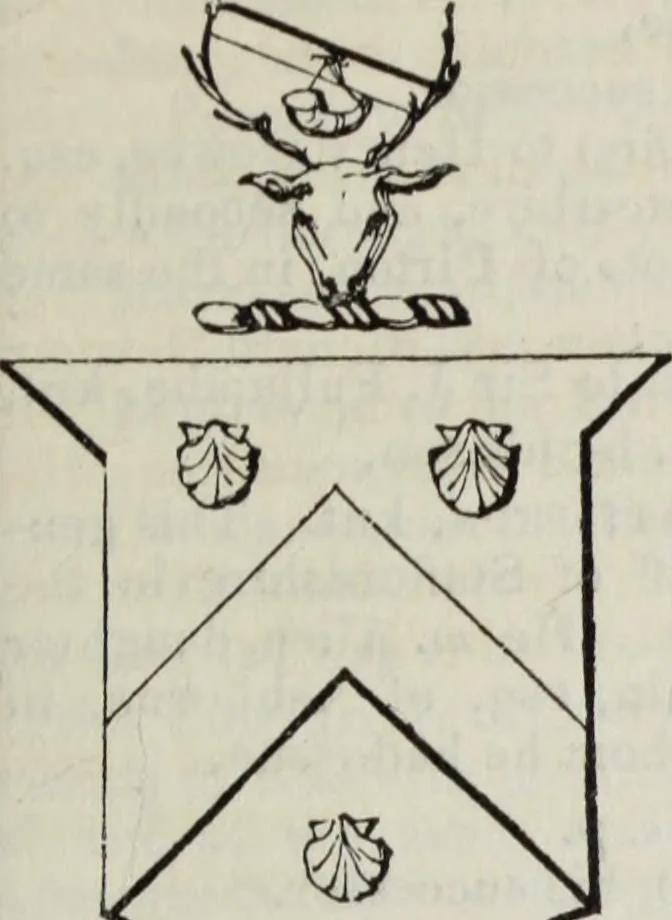 An illustration from A genealogical and heraldic history of the commoners of Great Britain and Ireland enjoying territorial possessions or high official rank, but uninvested with heritable honours, 1836, leaf 415