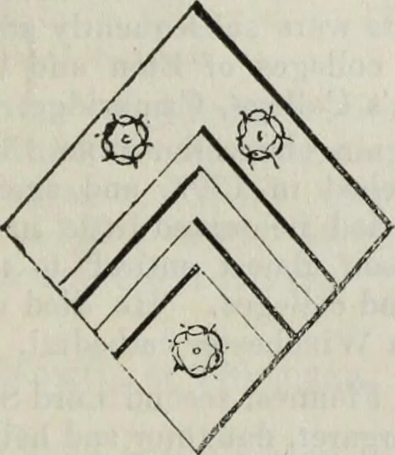 An illustration from A genealogical and heraldic history of the commoners of Great Britain and Ireland enjoying territorial possessions or high official rank, but uninvested with heritable honours, 1836, leaf 445