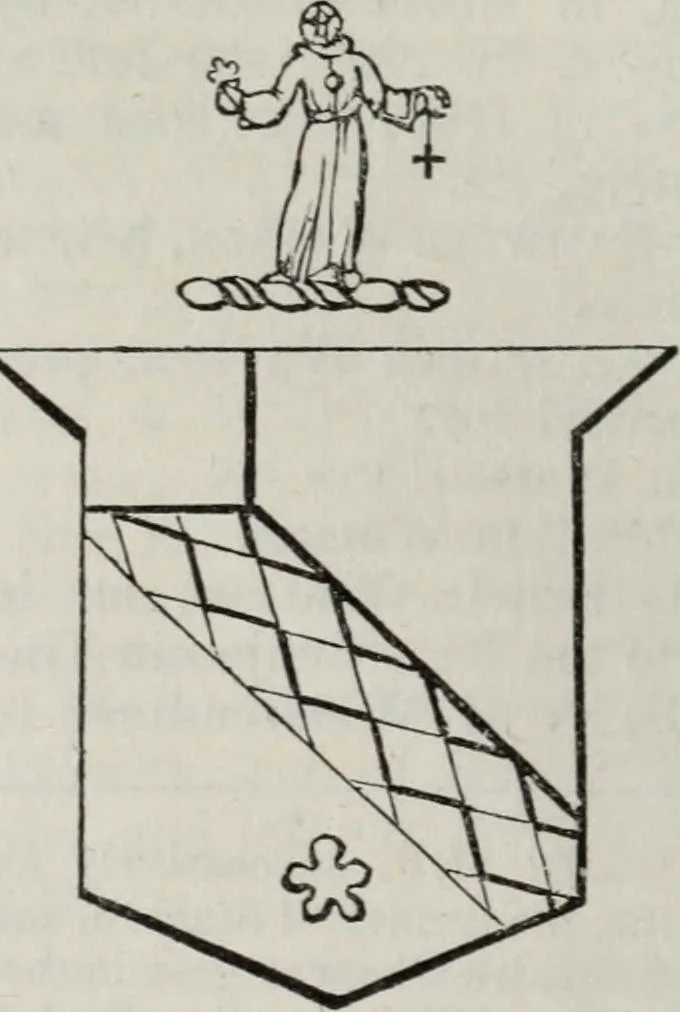 An illustration from A genealogical and heraldic history of the commoners of Great Britain and Ireland enjoying territorial possessions or high official rank, but uninvested with heritable honours, 1836, leaf 468