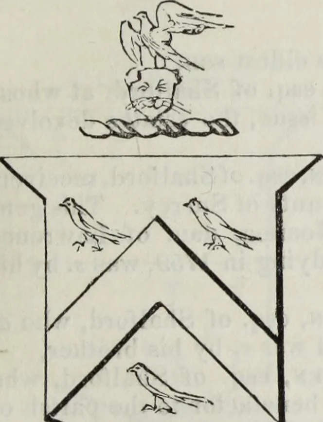 An illustration from A genealogical and heraldic history of the commoners of Great Britain and Ireland enjoying territorial possessions or high official rank, but uninvested with heritable honours, 1836, leaf 491