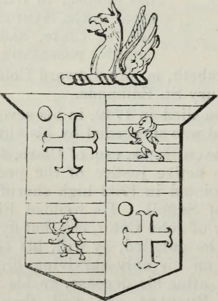 An illustration from A genealogical and heraldic history of the commoners of Great Britain and Ireland enjoying territorial possessions or high official rank, but uninvested with heritable honours, 1836, leaf 514