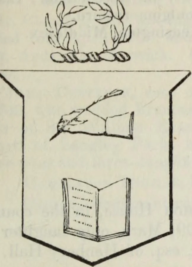 An illustration from A genealogical and heraldic history of the commoners of Great Britain and Ireland enjoying territorial possessions or high official rank, but uninvested with heritable honours, 1836, leaf 517
