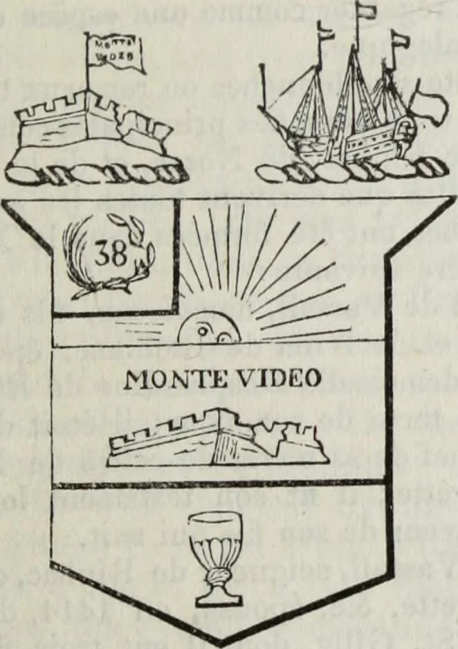 An illustration from A genealogical and heraldic history of the commoners of Great Britain and Ireland enjoying territorial possessions or high official rank, but uninvested with heritable honours, 1836, leaf 525