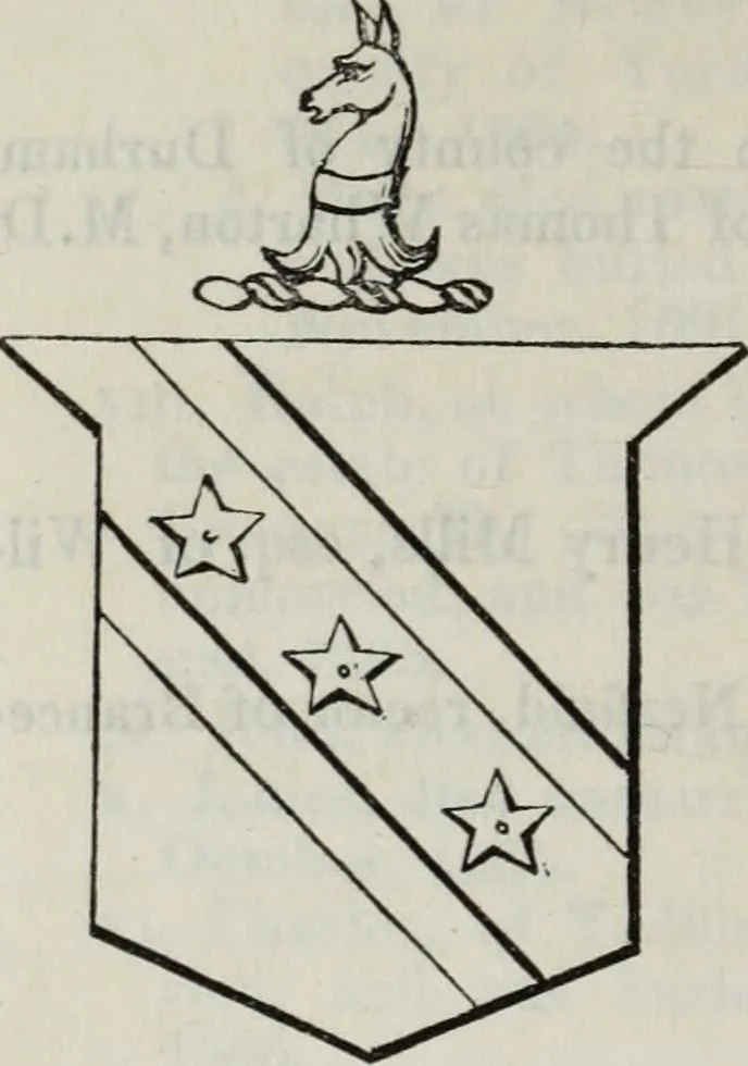 An illustration from A genealogical and heraldic history of the commoners of Great Britain and Ireland enjoying territorial possessions or high official rank, but uninvested with heritable honours, 1836, leaf 564
