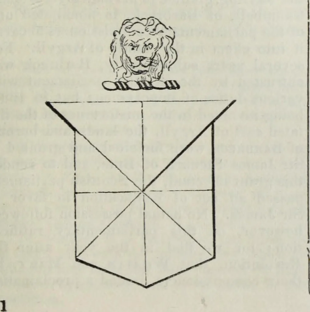 An illustration from A genealogical and heraldic history of the commoners of Great Britain and Ireland enjoying territorial possessions or high official rank, but uninvested with heritable honours, 1836, leaf 589