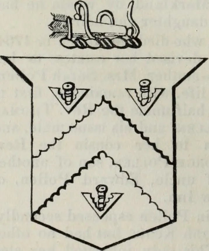 An illustration from A genealogical and heraldic history of the commoners of Great Britain and Ireland enjoying territorial possessions or high official rank, but uninvested with heritable honours, 1836, leaf 602