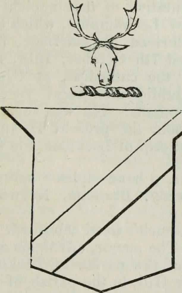 An illustration from A genealogical and heraldic history of the commoners of Great Britain and Ireland enjoying territorial possessions or high official rank, but uninvested with heritable honours, 1836, leaf 629