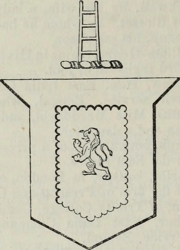 An illustration from A genealogical and heraldic history of the commoners of Great Britain and Ireland enjoying territorial possessions or high official rank, but uninvested with heritable honours, 1836, leaf 636