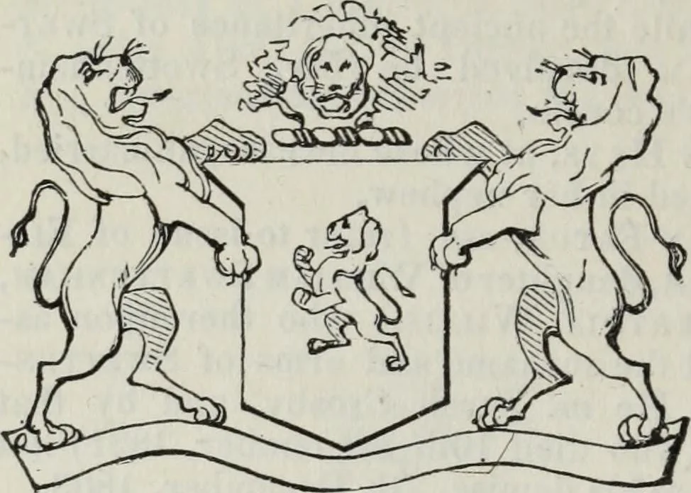 An illustration from A genealogical and heraldic history of the commoners of Great Britain and Ireland enjoying territorial possessions or high official rank, but uninvested with heritable honours, 1836, leaf 668