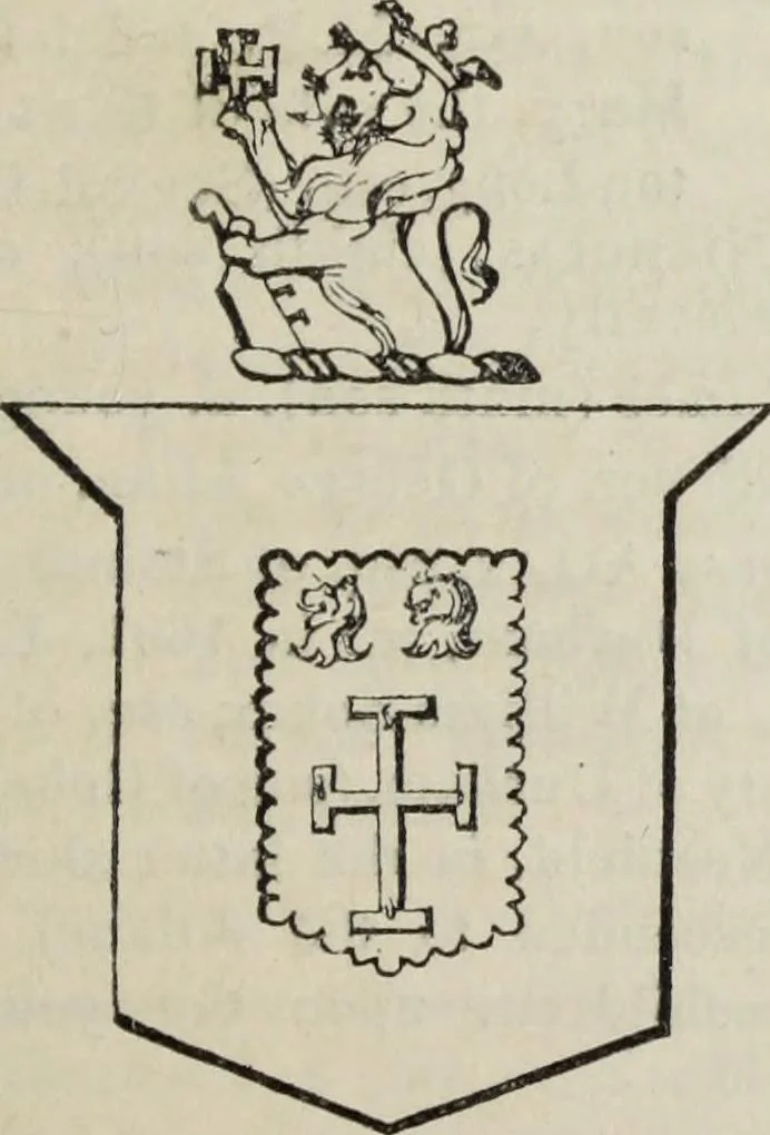 An illustration from A genealogical and heraldic history of the commoners of Great Britain and Ireland enjoying territorial possessions or high official rank, but uninvested with heritable honours, 1836, leaf 67