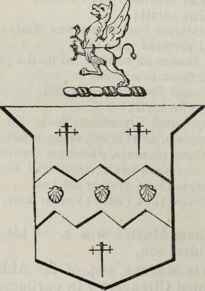 An illustration from A genealogical and heraldic history of the commoners of Great Britain and Ireland enjoying territorial possessions or high official rank, but uninvested with heritable honours, 1836, leaf 684