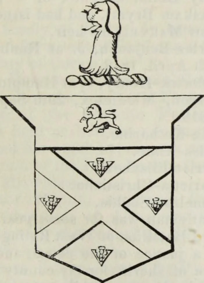 An illustration from A genealogical and heraldic history of the commoners of Great Britain and Ireland enjoying territorial possessions or high official rank, but uninvested with heritable honours, 1836, leaf 693