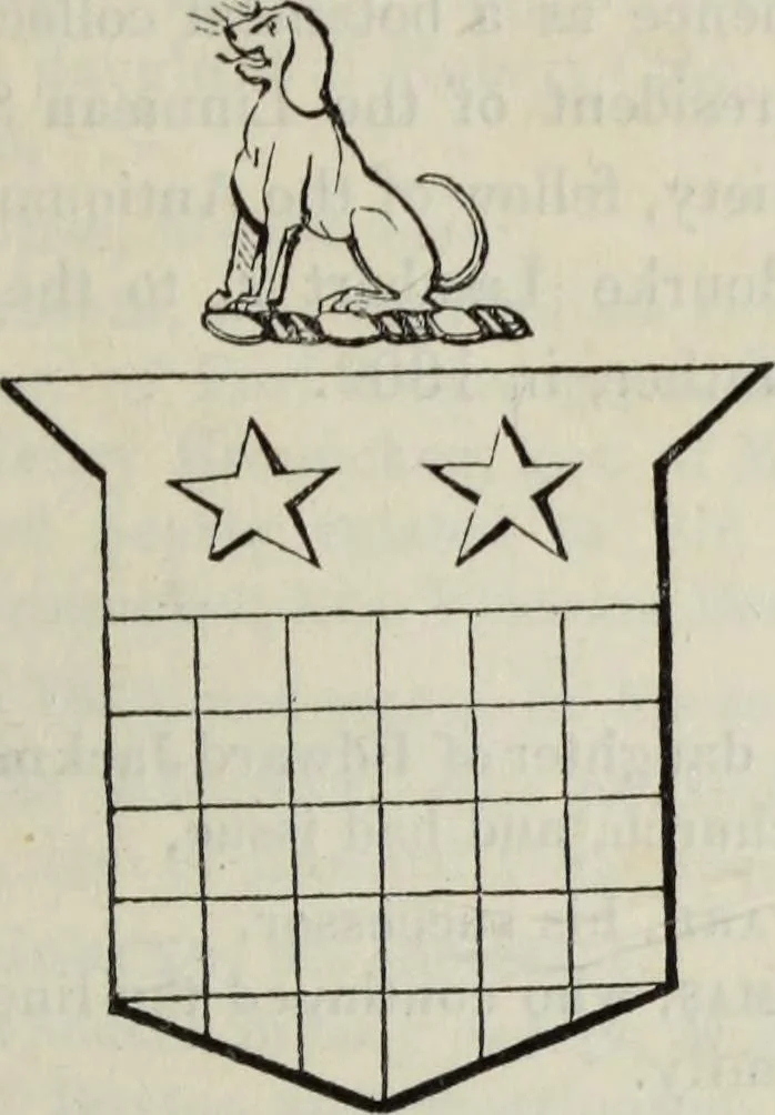 An illustration from A genealogical and heraldic history of the commoners of Great Britain and Ireland enjoying territorial possessions or high official rank, but uninvested with heritable honours, 1836, leaf 93