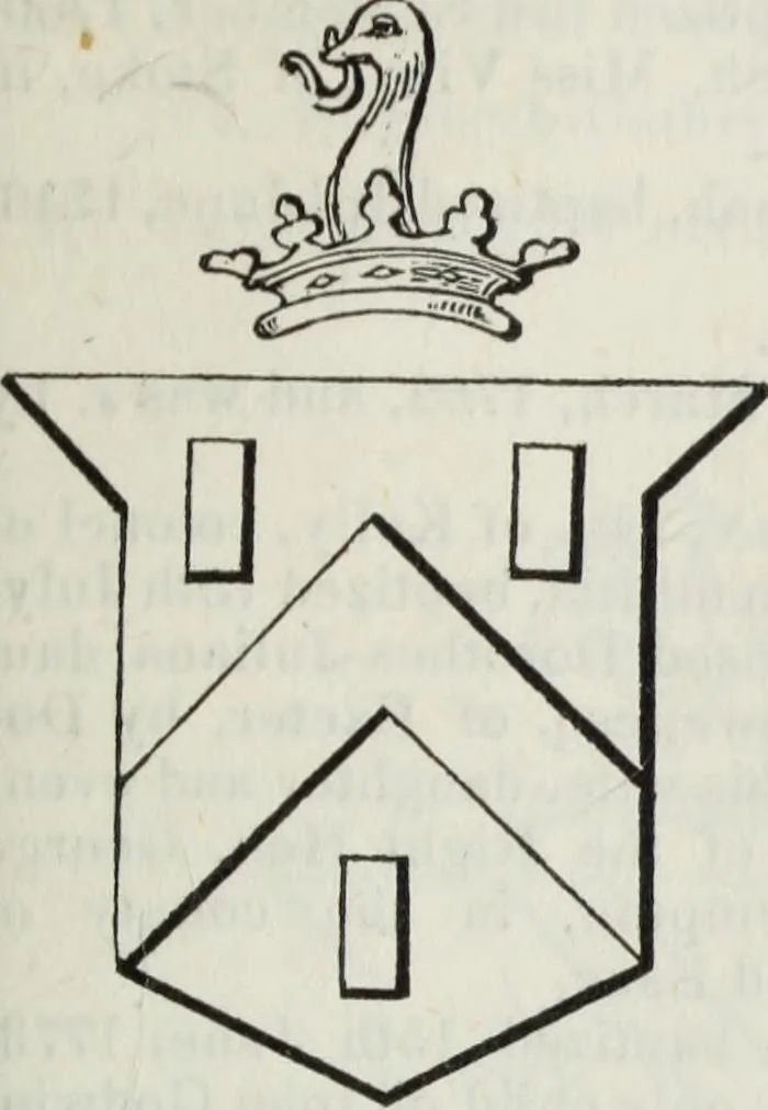 An illustration from A genealogical and heraldic history of the commoners of Great Britain and Ireland enjoying territorial possessions or high official rank, but uninvested with heritable honours, 1836, leaf 121