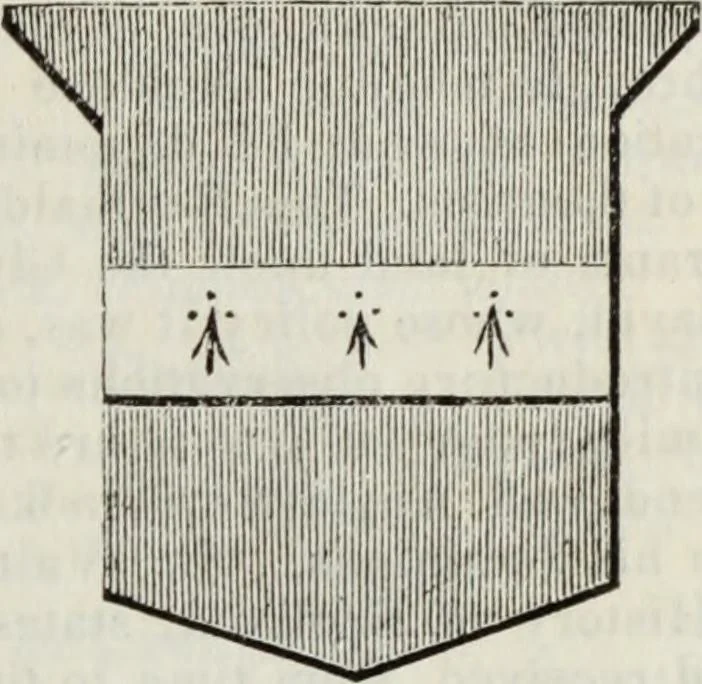 An illustration from A genealogical and heraldic history of the commoners of Great Britain and Ireland enjoying territorial possessions or high official rank, but uninvested with heritable honours, 1836, leaf 15