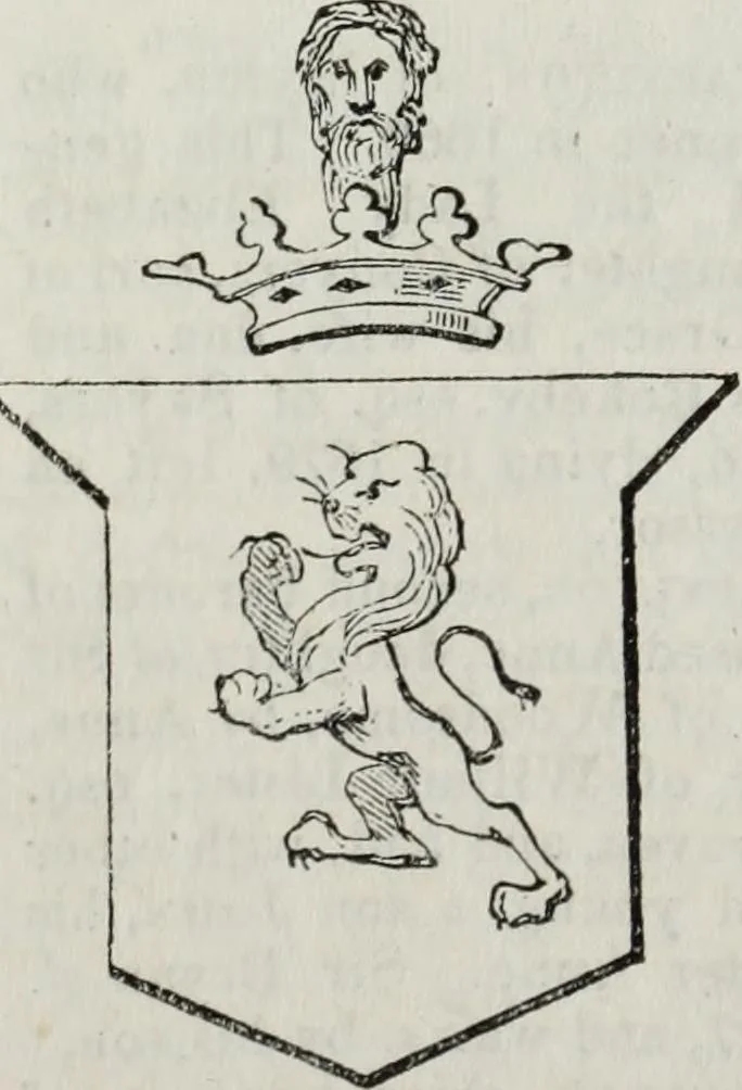 An illustration from A genealogical and heraldic history of the commoners of Great Britain and Ireland enjoying territorial possessions or high official rank, but uninvested with heritable honours, 1836, leaf 236