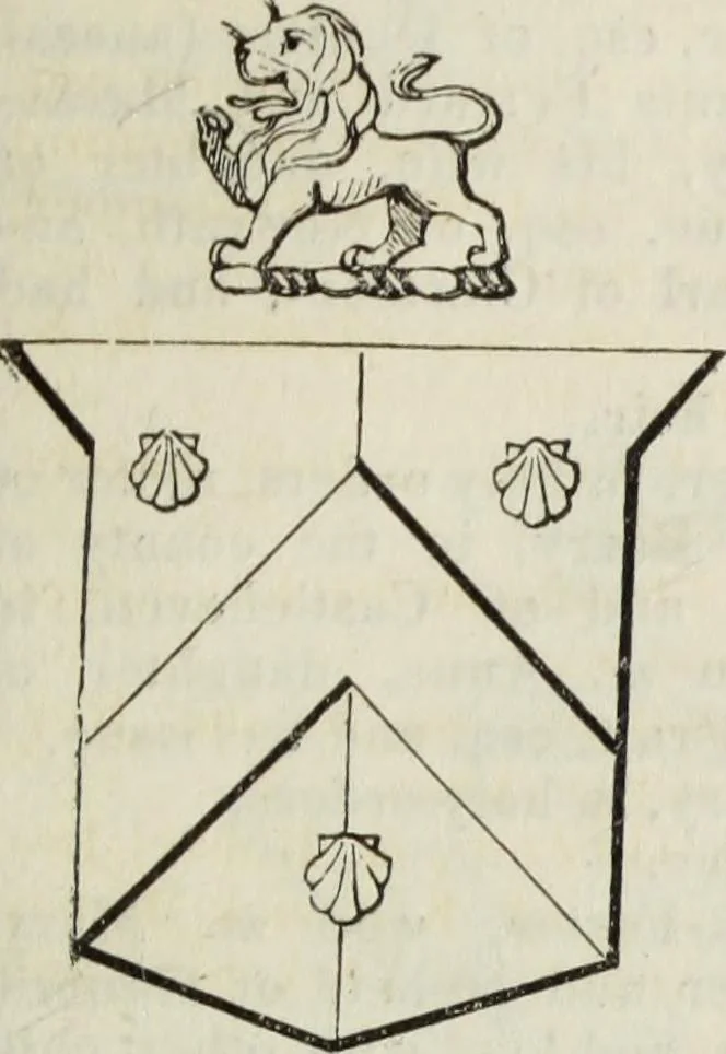 An illustration from A genealogical and heraldic history of the commoners of Great Britain and Ireland enjoying territorial possessions or high official rank, but uninvested with heritable honours, 1836, leaf 283