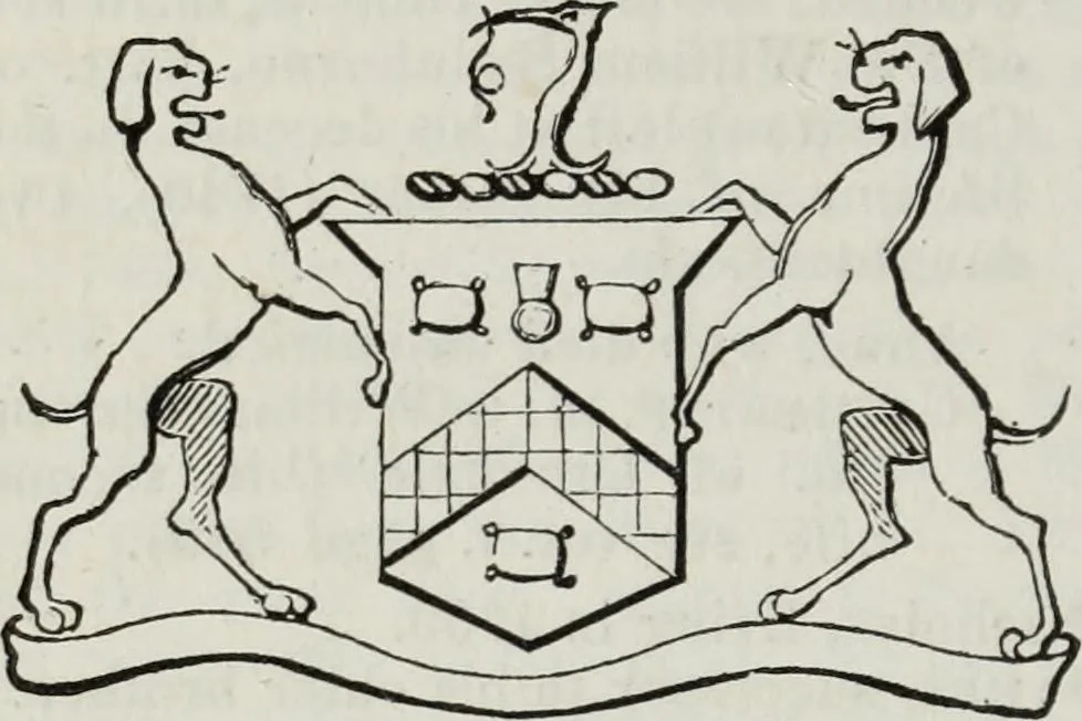 An illustration from A genealogical and heraldic history of the commoners of Great Britain and Ireland enjoying territorial possessions or high official rank, but uninvested with heritable honours, 1836, leaf 358