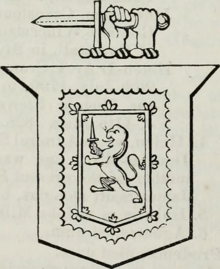 An illustration from A genealogical and heraldic history of the commoners of Great Britain and Ireland enjoying territorial possessions or high official rank, but uninvested with heritable honours, 1836, leaf 362
