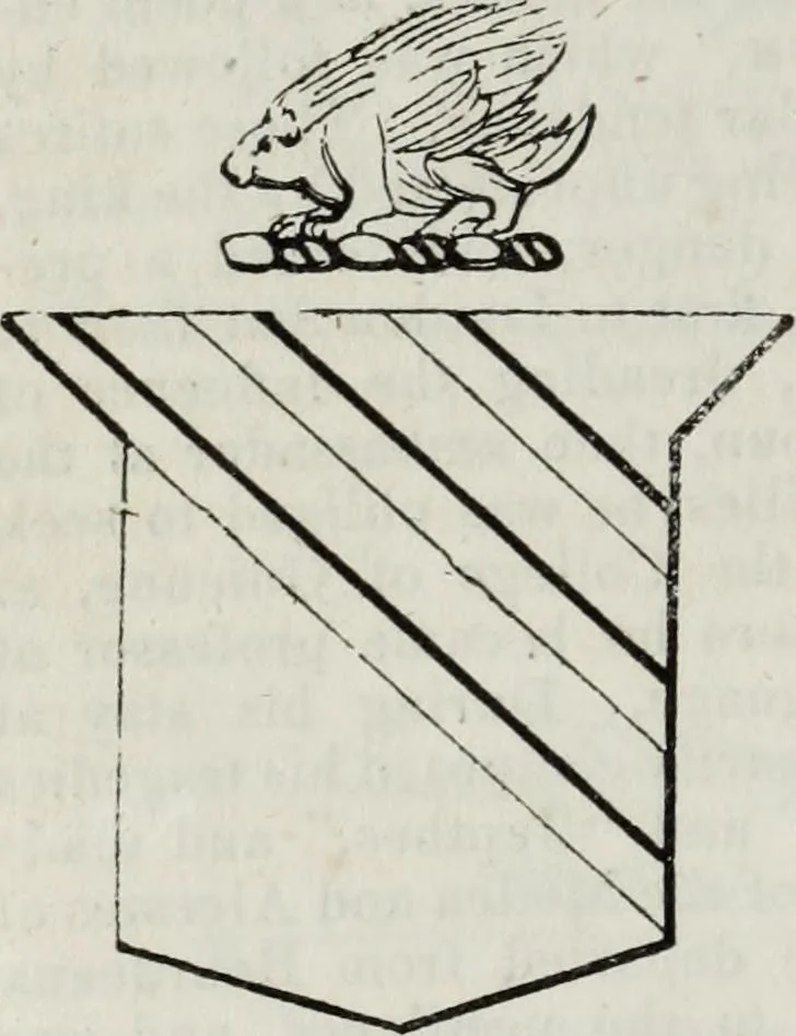 An illustration from A genealogical and heraldic history of the commoners of Great Britain and Ireland enjoying territorial possessions or high official rank, but uninvested with heritable honours, 1836, leaf 364