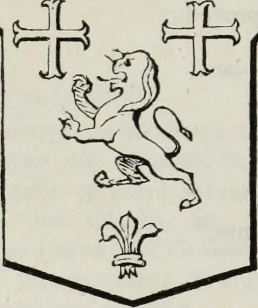 An illustration from A genealogical and heraldic history of the commoners of Great Britain and Ireland enjoying territorial possessions or high official rank, but uninvested with heritable honours, 1836, leaf 374