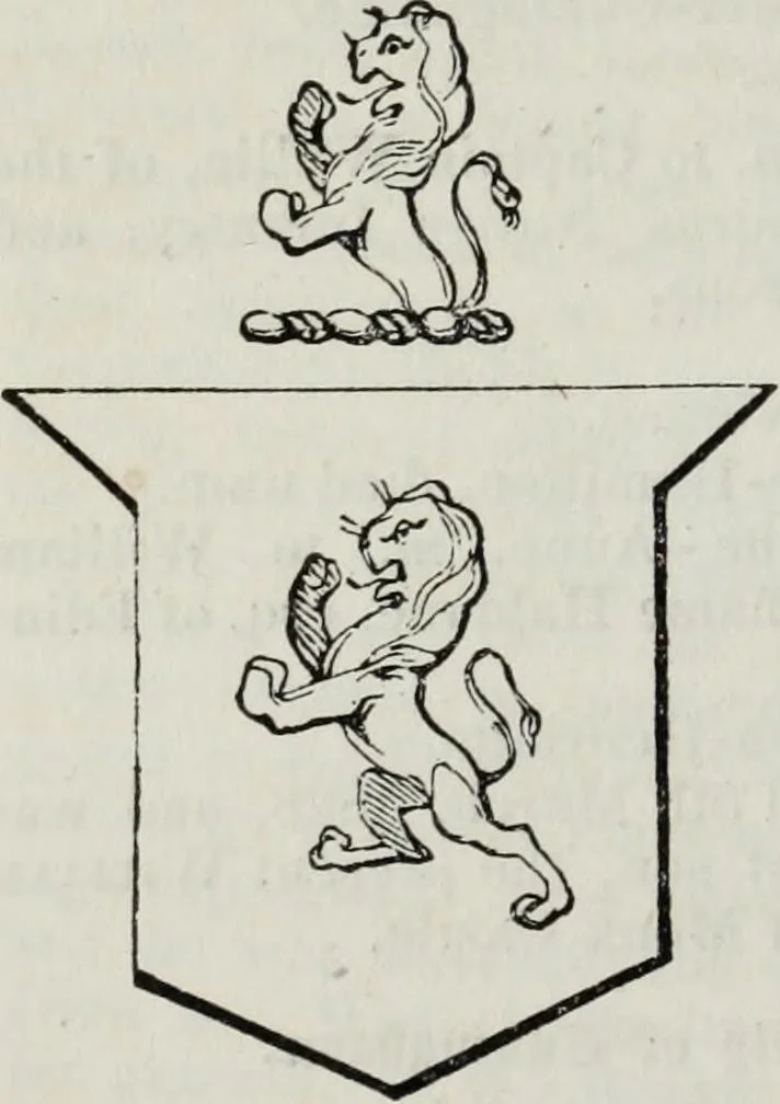 An illustration from A genealogical and heraldic history of the commoners of Great Britain and Ireland enjoying territorial possessions or high official rank, but uninvested with heritable honours, 1836, leaf 376