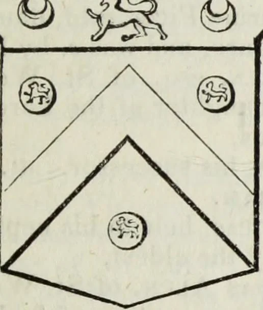 An illustration from A genealogical and heraldic history of the commoners of Great Britain and Ireland enjoying territorial possessions or high official rank, but uninvested with heritable honours, 1836, leaf 389