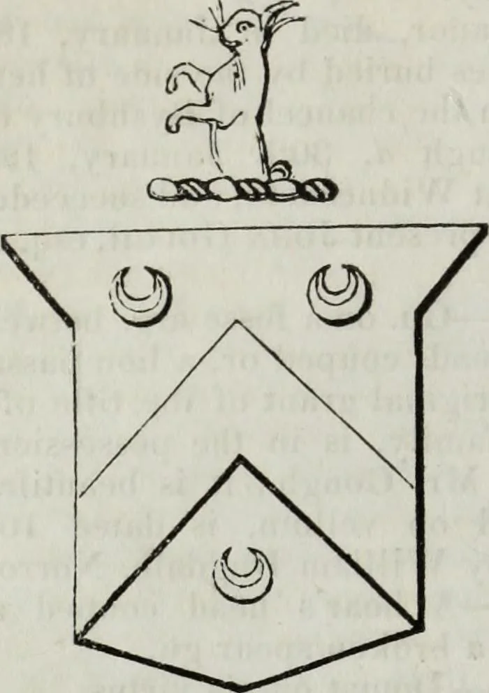 An illustration from A genealogical and heraldic history of the commoners of Great Britain and Ireland enjoying territorial possessions or high official rank, but uninvested with heritable honours, 1836, leaf 424