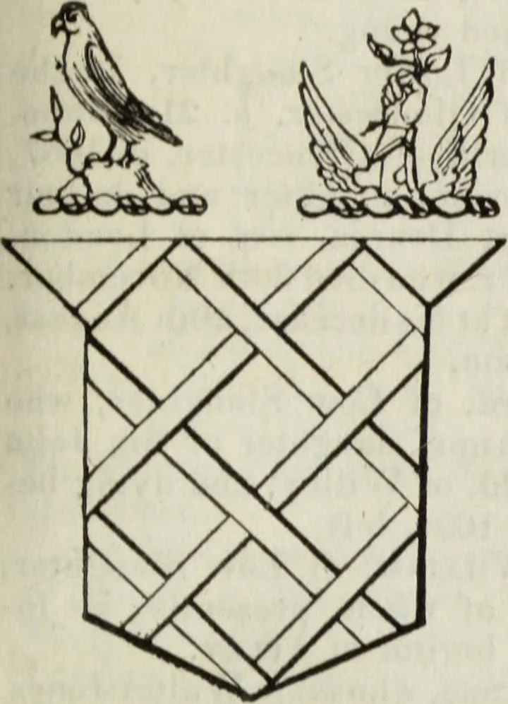 An illustration from A genealogical and heraldic history of the commoners of Great Britain and Ireland enjoying territorial possessions or high official rank, but uninvested with heritable honours, 1836, leaf 435