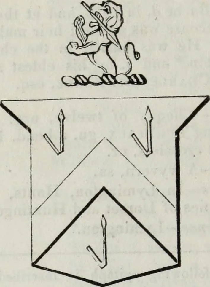 An illustration from A genealogical and heraldic history of the commoners of Great Britain and Ireland enjoying territorial possessions or high official rank, but uninvested with heritable honours, 1836, leaf 478