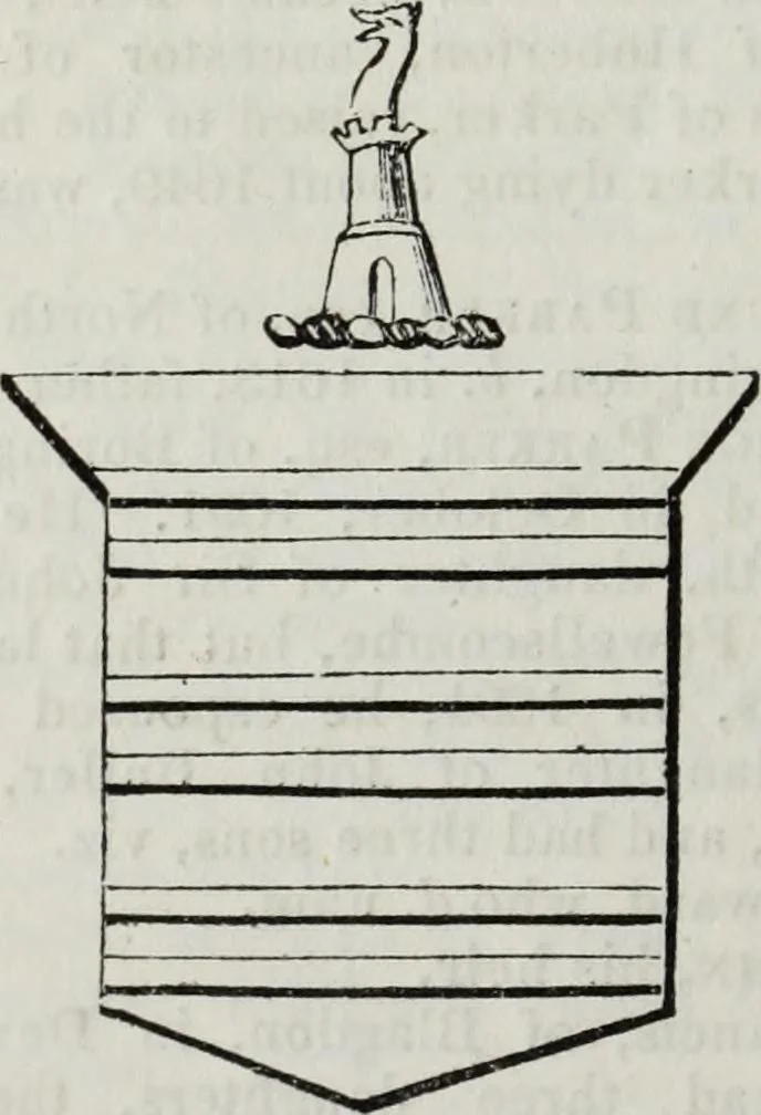 An illustration from A genealogical and heraldic history of the commoners of Great Britain and Ireland enjoying territorial possessions or high official rank, but uninvested with heritable honours, 1836, leaf 482