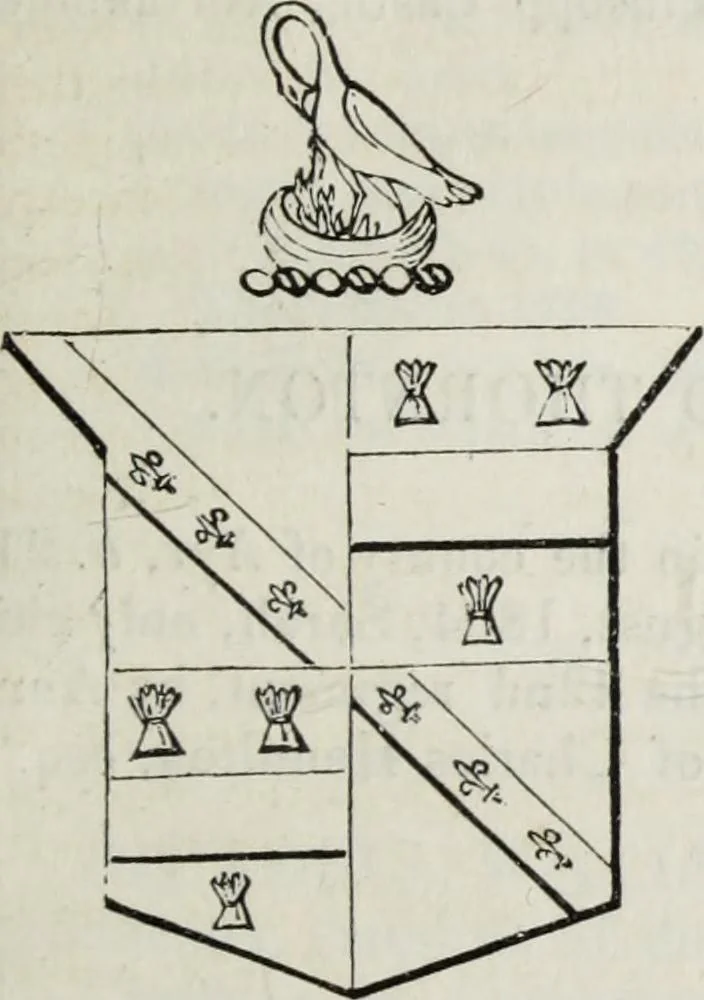 An illustration from A genealogical and heraldic history of the commoners of Great Britain and Ireland enjoying territorial possessions or high official rank, but uninvested with heritable honours, 1836, leaf 551