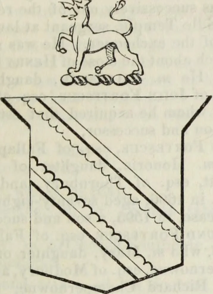 An illustration from A genealogical and heraldic history of the commoners of Great Britain and Ireland enjoying territorial possessions or high official rank, but uninvested with heritable honours, 1836, leaf 567