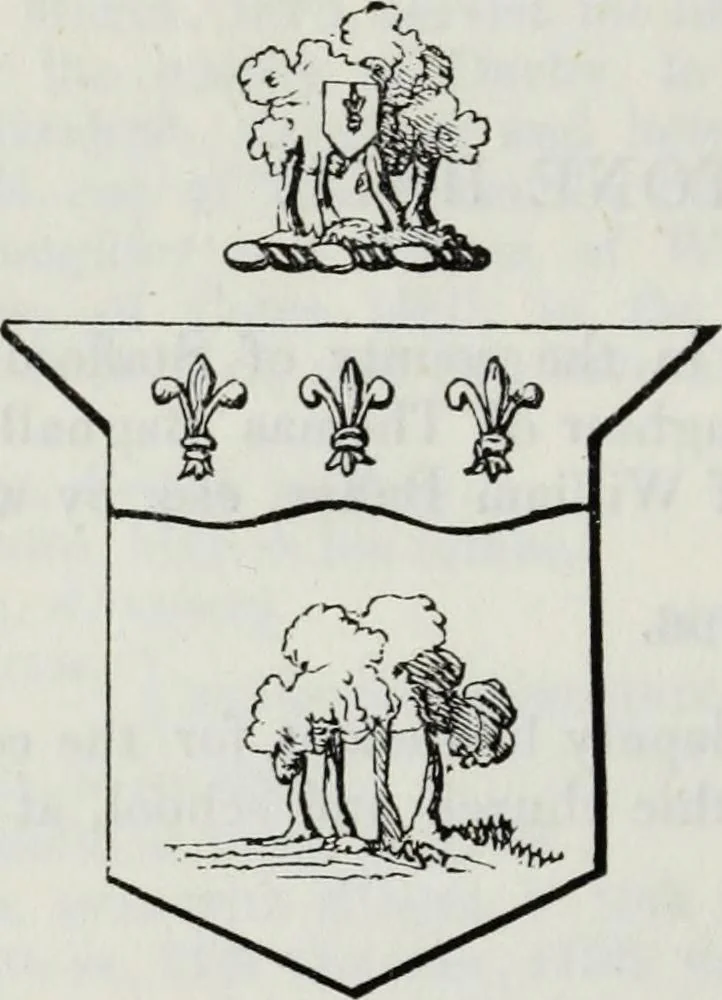 An illustration from A genealogical and heraldic history of the commoners of Great Britain and Ireland enjoying territorial possessions or high official rank, but uninvested with heritable honours, 1836, leaf 58