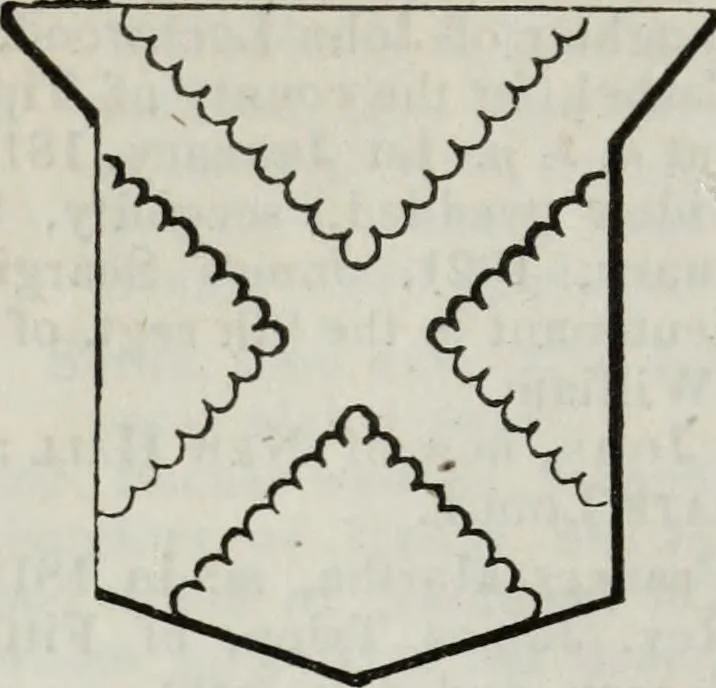 An illustration from A genealogical and heraldic history of the commoners of Great Britain and Ireland enjoying territorial possessions or high official rank, but uninvested with heritable honours, 1836, leaf 602