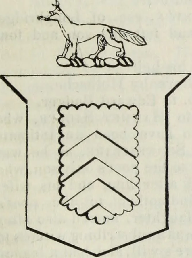An illustration from A genealogical and heraldic history of the commoners of Great Britain and Ireland enjoying territorial possessions or high official rank, but uninvested with heritable honours, 1836, leaf 613