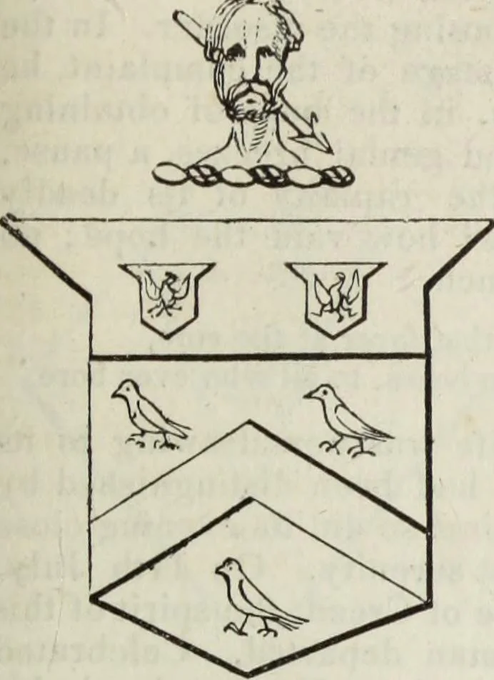 An illustration from A genealogical and heraldic history of the commoners of Great Britain and Ireland enjoying territorial possessions or high official rank, but uninvested with heritable honours, 1836, leaf 643