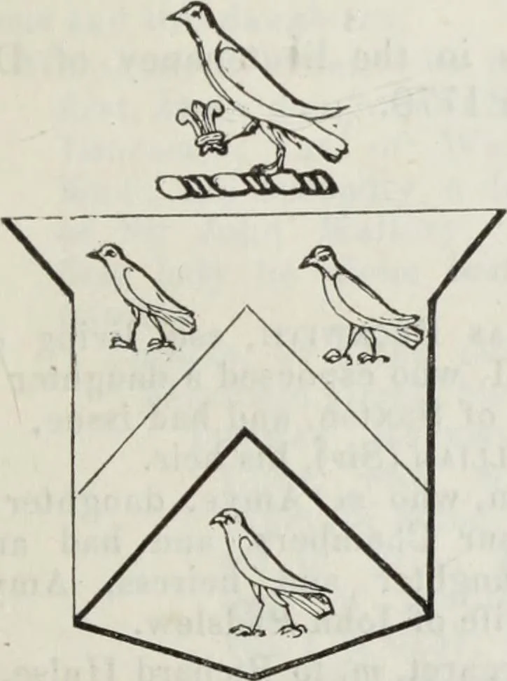 An illustration from A genealogical and heraldic history of the commoners of Great Britain and Ireland enjoying territorial possessions or high official rank, but uninvested with heritable honours, 1836, leaf 661
