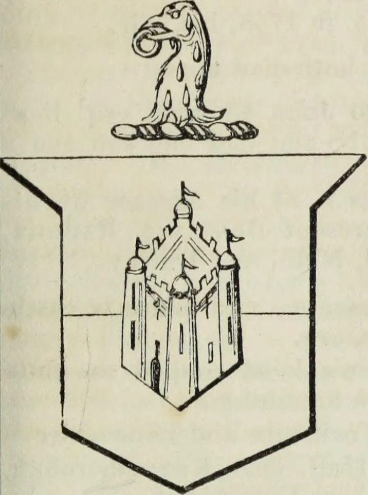 An illustration from A genealogical and heraldic history of the commoners of Great Britain and Ireland enjoying territorial possessions or high official rank, but uninvested with heritable honours, 1836, leaf 73