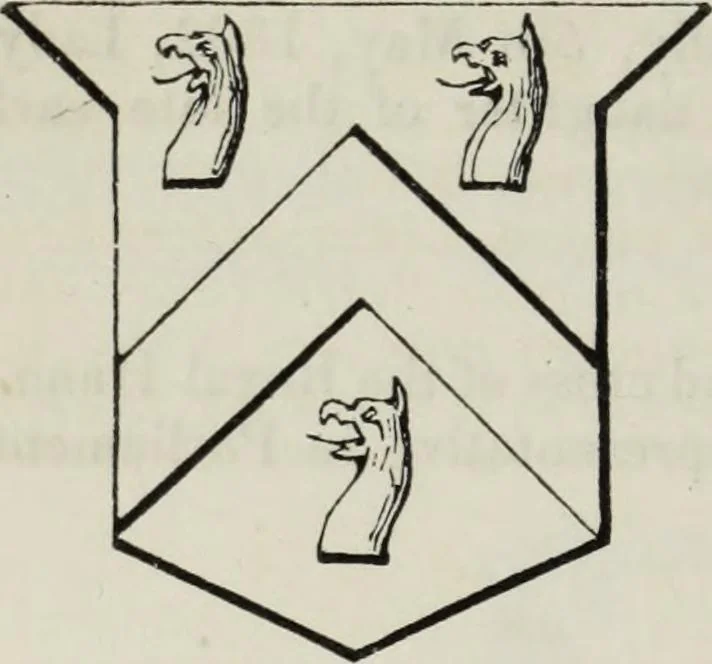 An illustration from A genealogical and heraldic history of the commoners of Great Britain and Ireland enjoying territorial possessions or high official rank, but uninvested with heritable honours, 1836, leaf 96