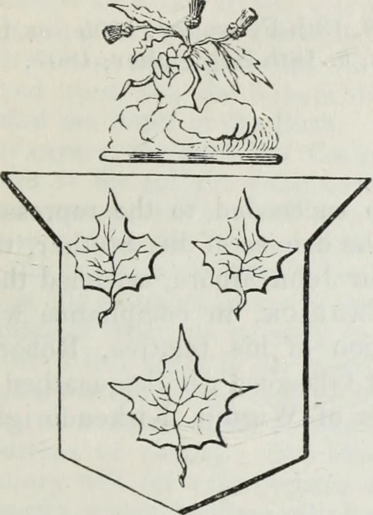 An illustration from A genealogical and heraldic history of the commoners of Great Britain and Ireland enjoying territorial possessions or high official rank, but uninvested with heritable honours, 1836, leaf 119