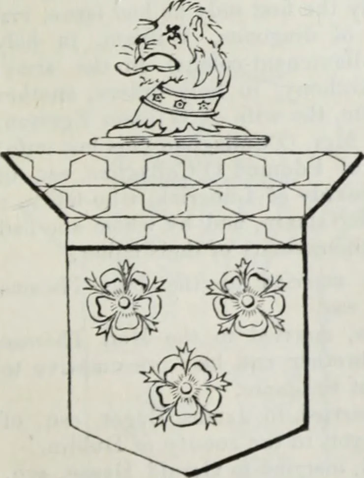 An illustration from A genealogical and heraldic history of the commoners of Great Britain and Ireland enjoying territorial possessions or high official rank, but uninvested with heritable honours, 1836, leaf 125